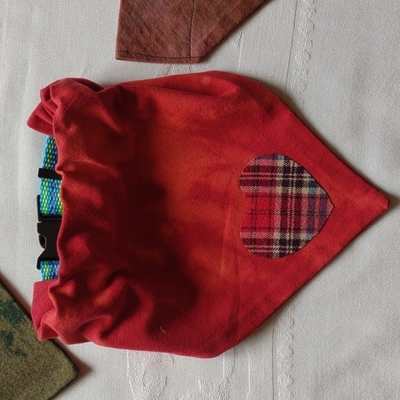 Tie Dyed Dog Scarf - Set of 6 - Picture 9 of 10